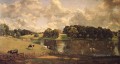 Wivenhoe Park Romantic landscape John Constable stream